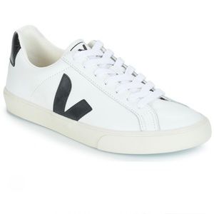 Veja Esplar logo sneakers black white size 9
